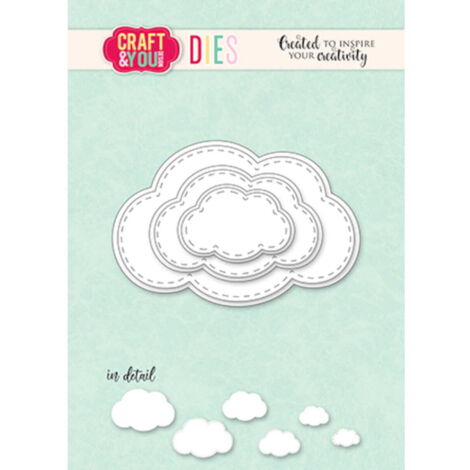 Matrices de découpe Cloud Set - Craft & You Design (1/2)