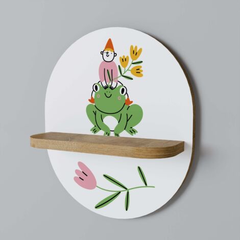 Étagère ovale HABITANTS DU JARDIN (1/5)
