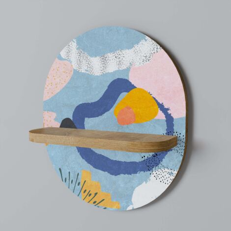 Étagère ovale DREAMY SWIRLS (1/5)