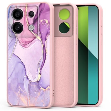 Coque Tech-Protect Icon pour Xiaomi Redmi Note 13 Pro 5G / Poco X6 5G, effet marbre (1/3)