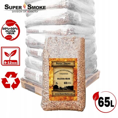 PINI 5 Kg De Copeaux De Fumage Pomme 6-12 Mm Copeaux De Fumage 18 Litres