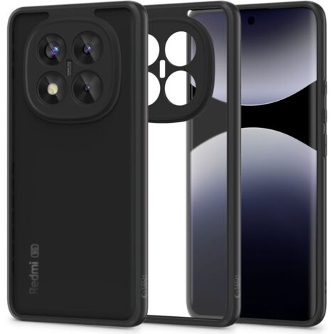 Coque Tech-Protect Magmat pour Xiaomi Redmi Note 14 Pro+ Plus 5G, noir mat (1/4)