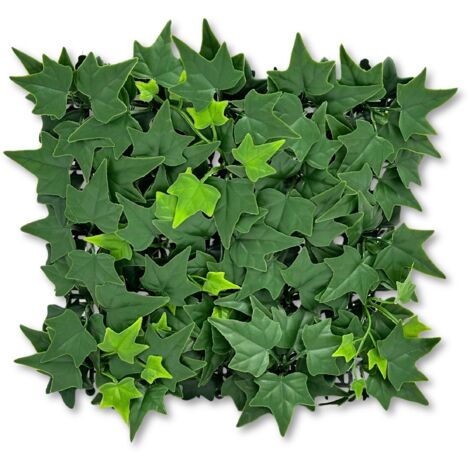 BioPlant Fond Lierre Tapis de lierre artificiel Fond modulaire pour terrarium 25x25cm (1/5)
