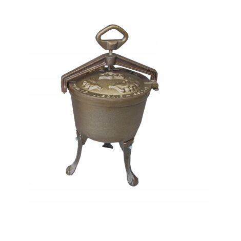 BOUILLOIRE DE CHASSE EN FONTE 9L (1/5)