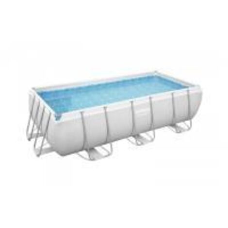 Bestway – Piscine tubulaire hors-sol 404x201x100 cm – Volume 6478 L – Filtration sable – Liner Tritech™ triple épaisseur – Installation rapide