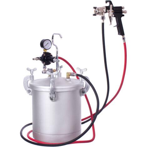 Pistolet à peinture, buse de 1,8 mm, réservoir de 10 L, kit (1/5)