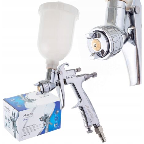 Pistolet à peinture miniature LVMP, buse 0,8 mm, 250 ml, peinture de retouche