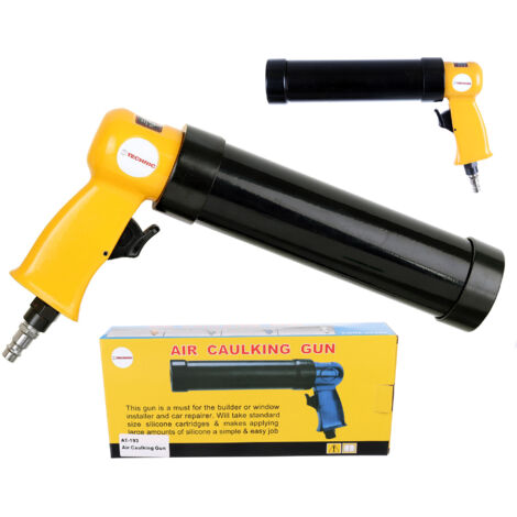 PISTOLET PNEUMATIQUE EN MÉTAL POUR CARTOUCHE DE MASTIC À COLLE SILICONE