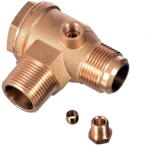 CLAPET ANTI-RETOUR POUR COMPRESSEUR 3/4Z X 3/4Z 20 BAR PNEUMATIQUE