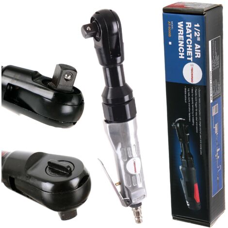 Clé à cliquet pneumatique coudée 1/2" pour atelier automobile 69 Nm (1/5)