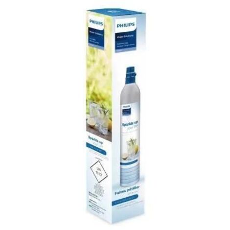 PHILIPS WATER ADD913/10 MACHINE À EAU PÉTILLANTE CO2 CYLINDRE EN ACIER INOXYDABLE