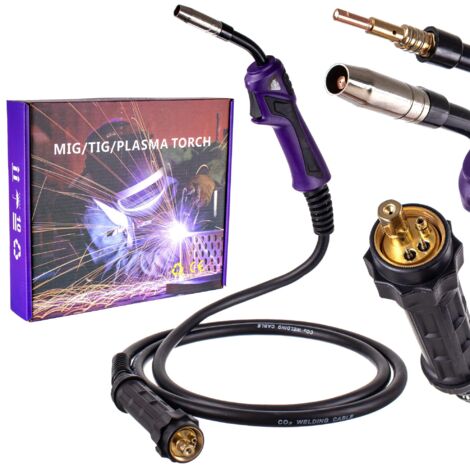 TORCHE DE SOUDAGE MIG MAG 4M TYPE BINZEL AVEC POIGNÉE À PRISE EURO