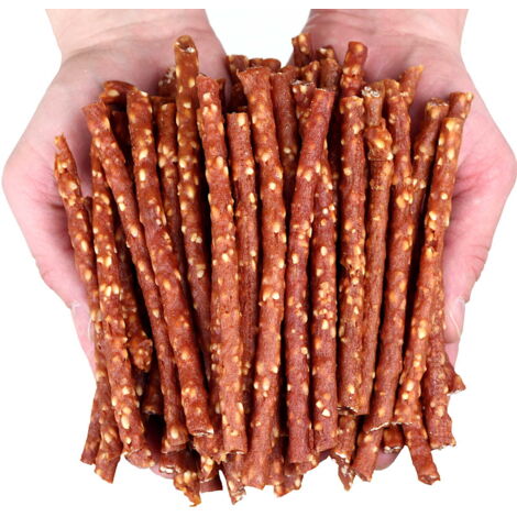 Friandises pour chiens, en-cas Bâtonnets de canard tendres au riz Hau&Miau 500g