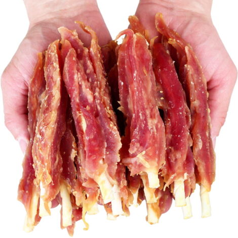 Friandise pour chien, en-cas Filet de canard sur bâtonnet Hau&Miau 500g