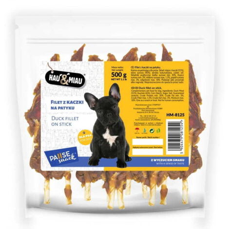 Friandise Chien - Filet De Poulet Séché Dur 15 Cm - 500 G - Sans Additifs - Pour Dents Propres