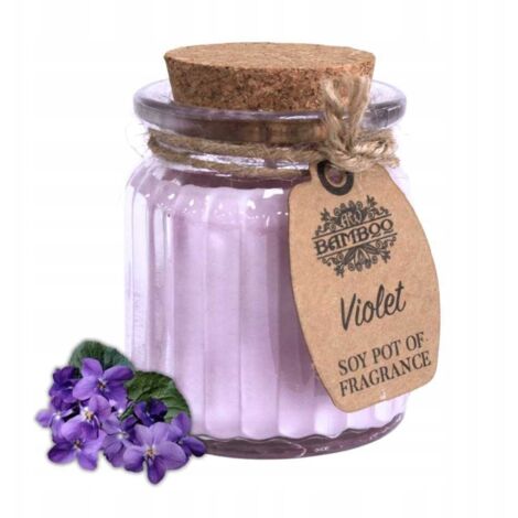 Bougie Parfumée À Base De Cire Naturelle De Soja Pour La Maison