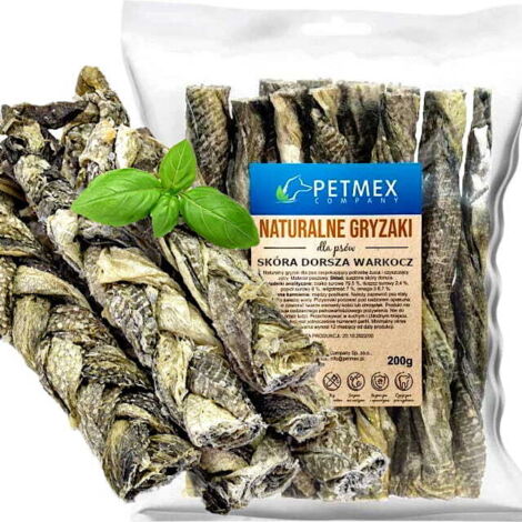 Friandise D licate M cher Pour Chiens Tresse De Peau De Cabillaud Friandise D licate M cher Pour Chiens Tresse De Peau De Cabillaud