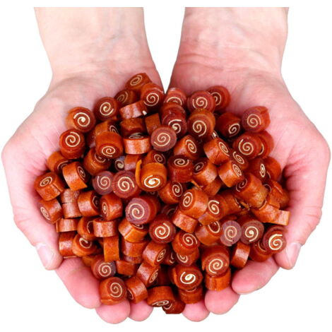 Friandises pour chiens, en-cas Sushi - Lapin et Poisson Woof & Miao 500g