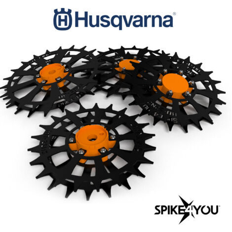 Roues pour tondeuse robot HUSQVARNA AUTOMOWER 435, 535X AWD, en acier inoxydable 3 mm (1/5)