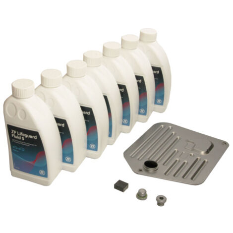 KIT DE VIDANGE D'HUILE DE BOÎTE DE VITESSES AUTOMATIQUE ZF PARTS BMW 5/7/8/X5 3.5-4.6 96-04 AVEC HUILE