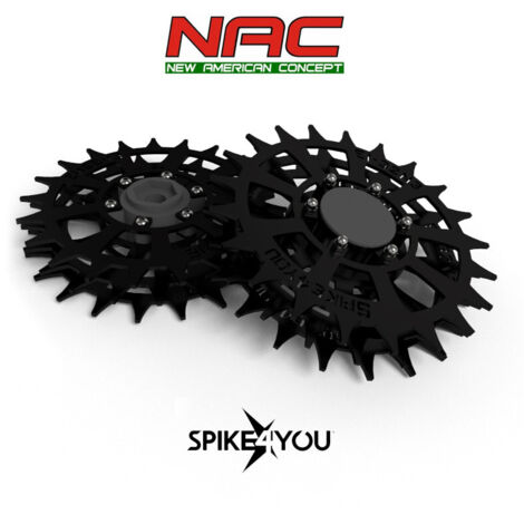 Roues pour le robot tondeuse NAC RLM1500-NG, en acier inoxydable, 3 mm (1/5)