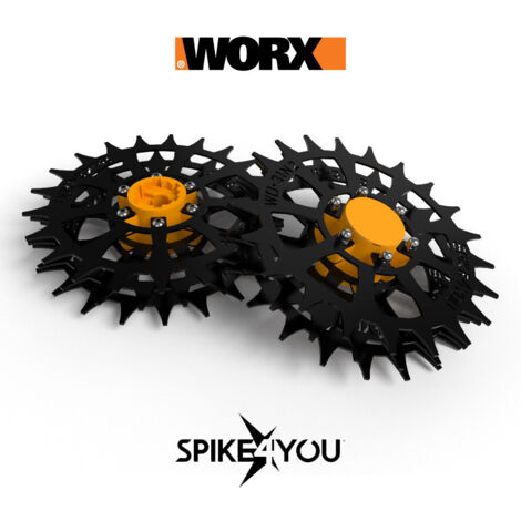 Roues pour tondeuse robot WORX Landroid série L, acier au carbone 3 mm