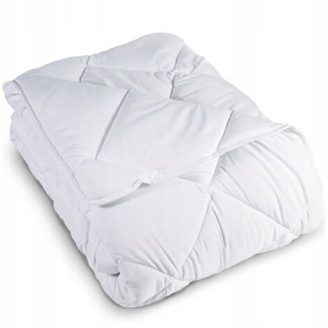 Couette 220x200 toutes saisons ANTI-ALLERGIQUE Légère Matelassé Produit polonais