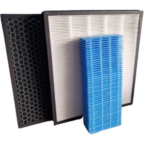 Kit de filtre à eau HEPA au charbon actif pour Sharp UA-HG30E-B FA47 (1/4)