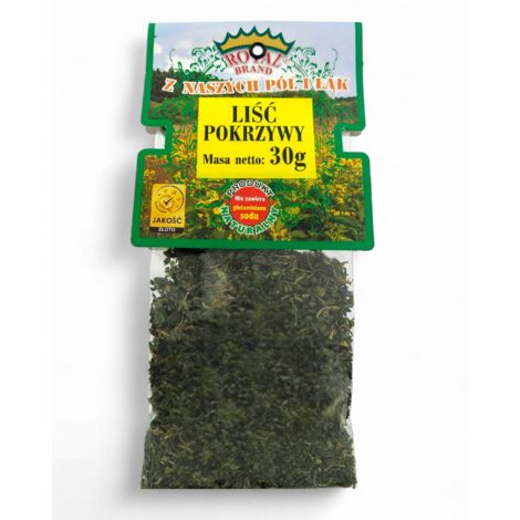 Tisane d'ortie 30g Feuilles d'ortie séchées naturelles Pologne