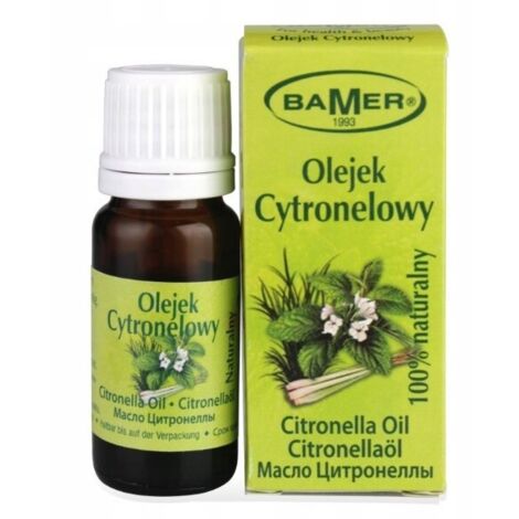 Huile essentielle 100% naturelle pour aromathérapie Citronnelle Bamer 7 ml (1/2)