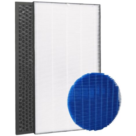 Ensemble de filtres UZ-HD4HF, UZ-HD4DF et UZ-HD6MF pour purificateurs d'air Sharp UA-HD40E-L FA34 (1/2)