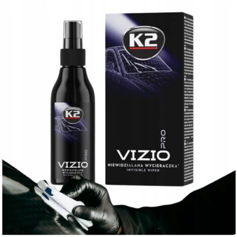Essuie-glace invisible K2 Vizio Pro 150 ml, protection fiable des fenêtres