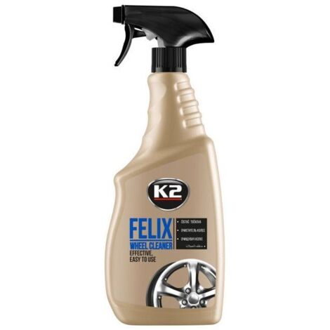 Liquide de lavage et de nettoyage pour jantes et enjoliveurs de voiture K2 FELIX