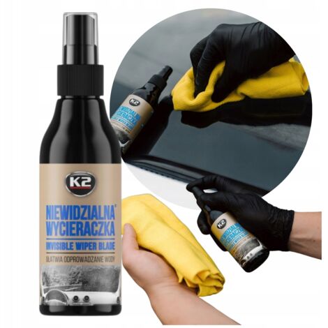 K2 Visio Lingette Liquide Invisible 150 ml Protection Longue Durée pour Fenêtres (1/5)