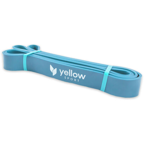 Bande d'exercice yellowFLAT band - bleue, résistance 9-11 kg