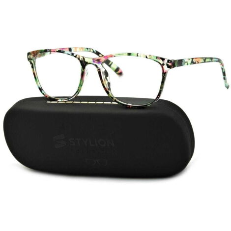 Lunettes de pilote pour ordinateur TV smartphone BLUE LIGHT lunettes aviateur zéro verre 2595B (1/5)