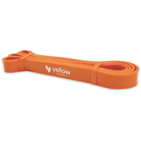 Bande d'exercice yellowPOWER Band - orange, résistance 16-29 kg (1/3)