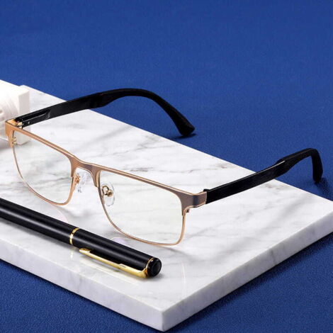 Lunettes d'ordinateur à verres transparents avec filtre LUMIÈRE BLEUE STL37H accessoires transparents (1/5)