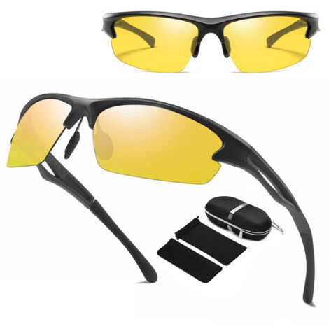 Lunettes d'ordinateur demi-monture en métal, verres transparents, avec filtre anti-lumière bleue, 25147D, or et noir (1/5)