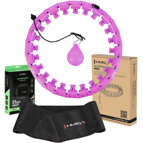 Hula Hoop Lesté En PVC 1,3 Kg – Souple, Pliable, Effet Massage, Pour Brûler Les Graisses à La Maison