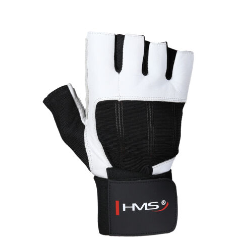 Gants de fitness RST04 taille M HMS (blanc-noir)
