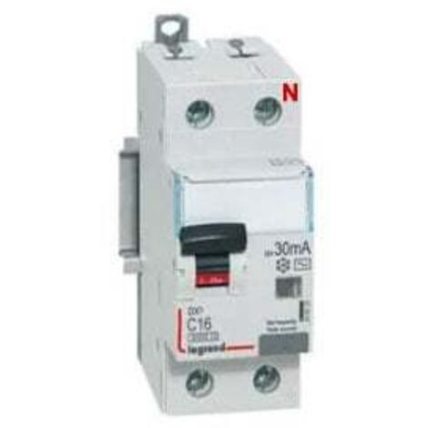 Disjoncteur différentiel 2P 20A C 0,03A type AC P312 DX3 411014