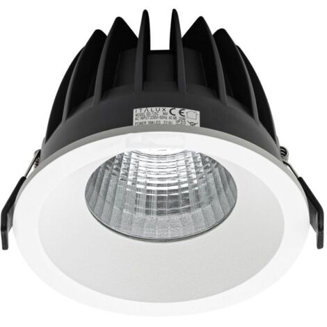 Luminaire encastré hermétique IP54 LED 18W REZZO DG125CWKNW70 Italux (1/5)