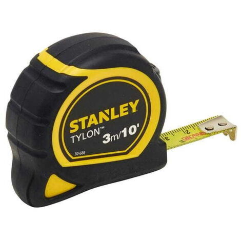 MESURE ROULANTE STANLEY 3 m MÉTRIQUE-POUCES TYLON