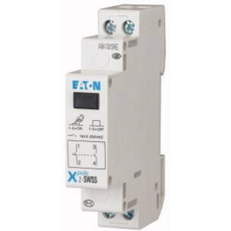 Interrupteur modulaire 16A 2Z Z-SW/SS 276301 (1/2)