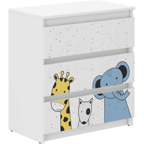 Commode pour enfants avec 5 tiroirs vert | Maisons du Monde