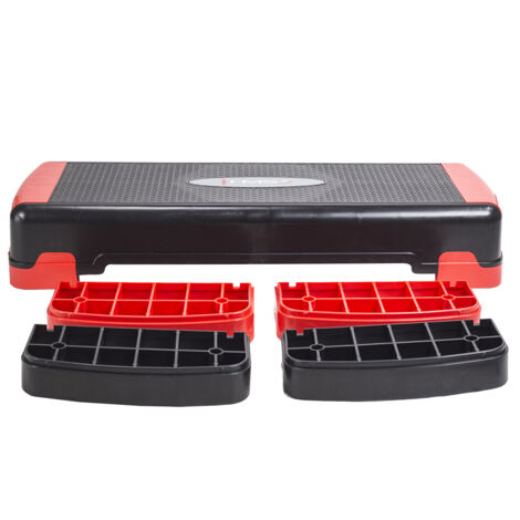 AS005 AEROBIC STEP HMS (noir-rouge)