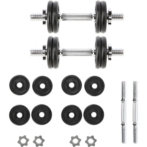 SG02 HALTÈRES EN FONTE 2x7KG HMS (1/5)