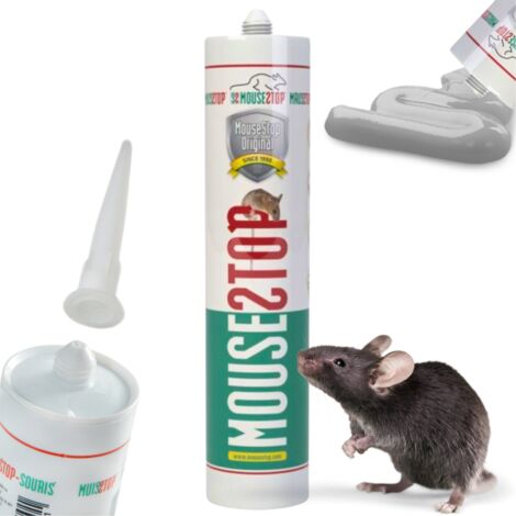Mastic anti-souris, rats et rongeurs 300 ml