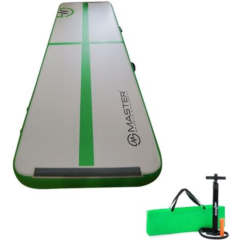 Piste acrobatique Airtrack MASTER 300 x 100 x 20 cm - Vert (1/2)